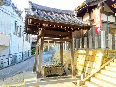 熊野神社（新田熊野神社）の手水舎
