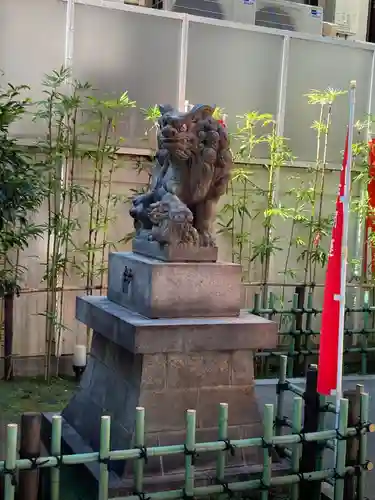 烏森神社の狛犬