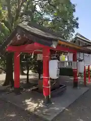 元郷氷川神社の手水