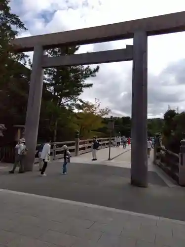 伊勢神宮内宮（皇大神宮）の鳥居