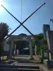 久里浜八幡神社の鳥居