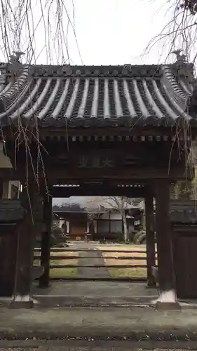 瀧水寺の山門・神門