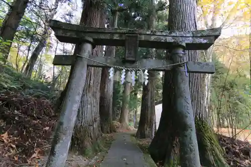 隠津島神社の鳥居