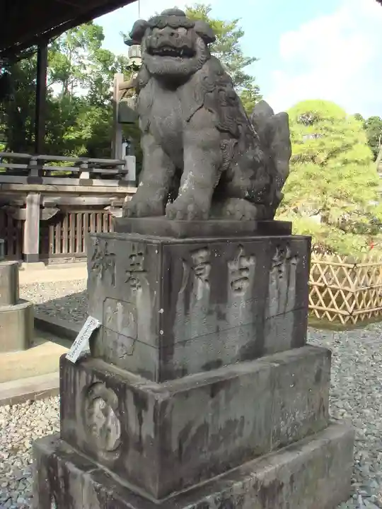 成田山新勝寺の狛犬