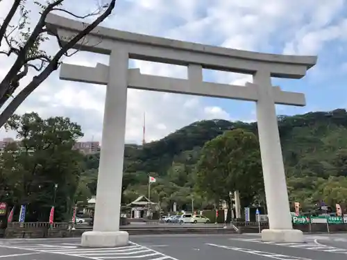 照國神社の鳥居