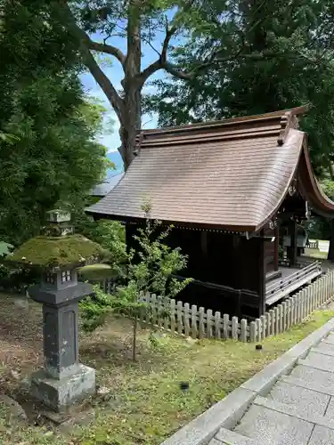 諏訪大社上社前宮の末社・摂社