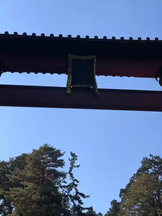 北口本宮冨士浅間神社の鳥居