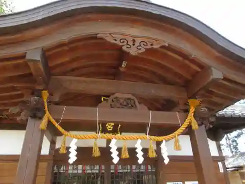 山田八幡神社の本殿