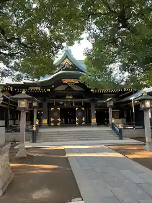 穴八幡宮の本殿・本堂