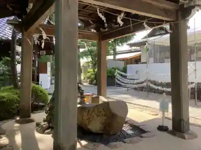 白山宮の手水舎