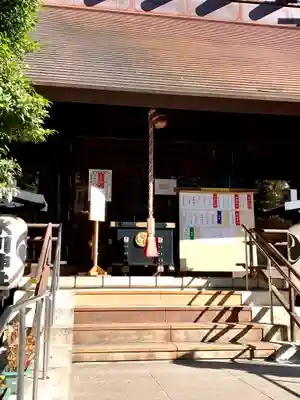 高円寺氷川神社の本殿・本堂