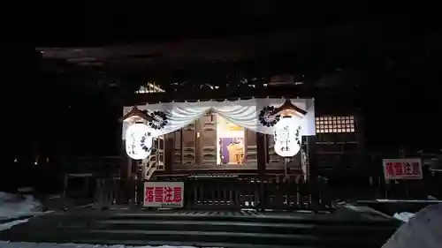 青森縣護國神社の本殿・本堂