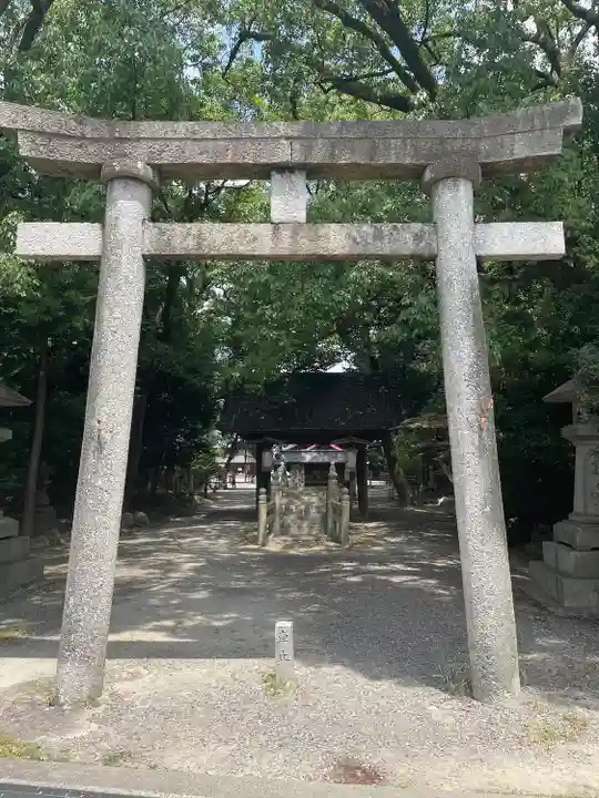 清洲山王宮 日吉神社の鳥居