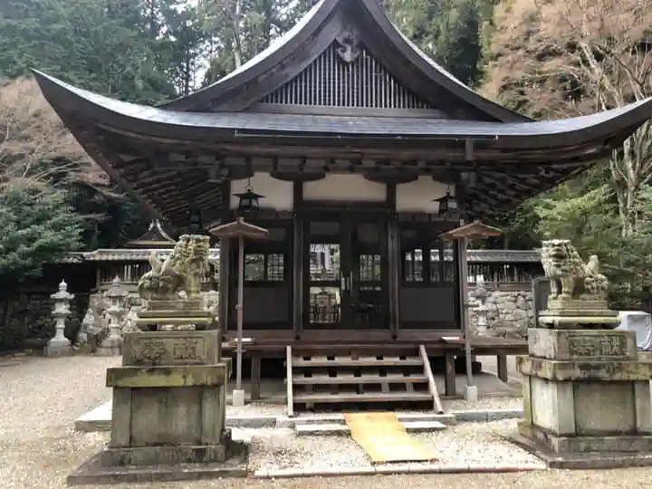 八坂神社・境内社川枯社の本殿・本堂