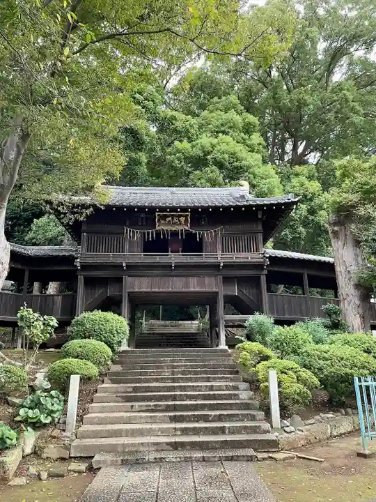 法華経寺の山門・神門