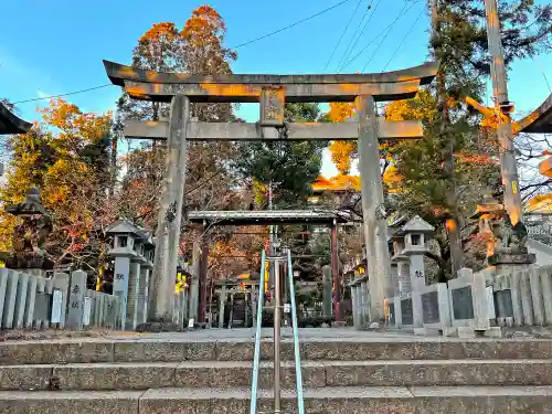 針綱神社の鳥居