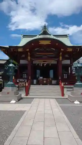 羽田神社の本殿・本堂
