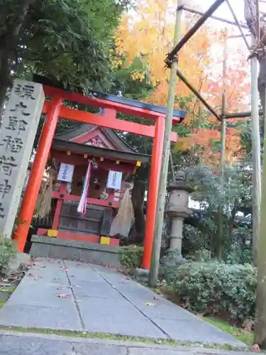 漢國神社の鳥居