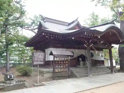 川中島古戦場八幡社の本殿