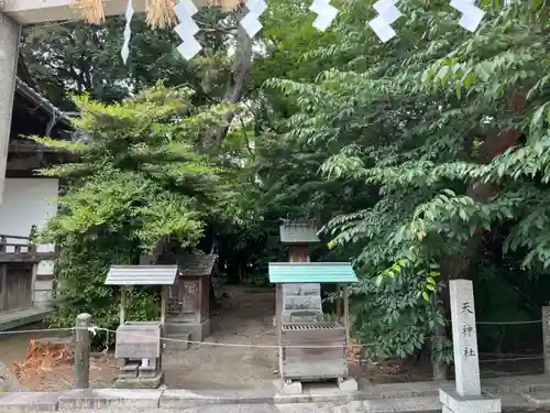 諏訪神社の末社・摂社