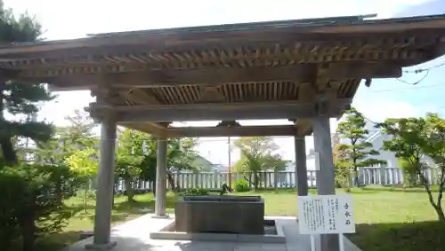 北海道東照宮の手水舎