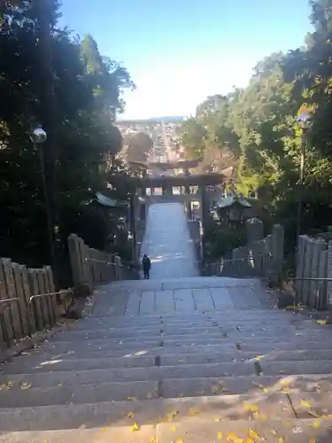 宮地嶽神社の鳥居