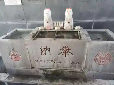 熊本城稲荷神社の手水舎