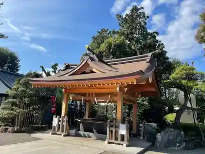 亀ケ池八幡宮の手水舎