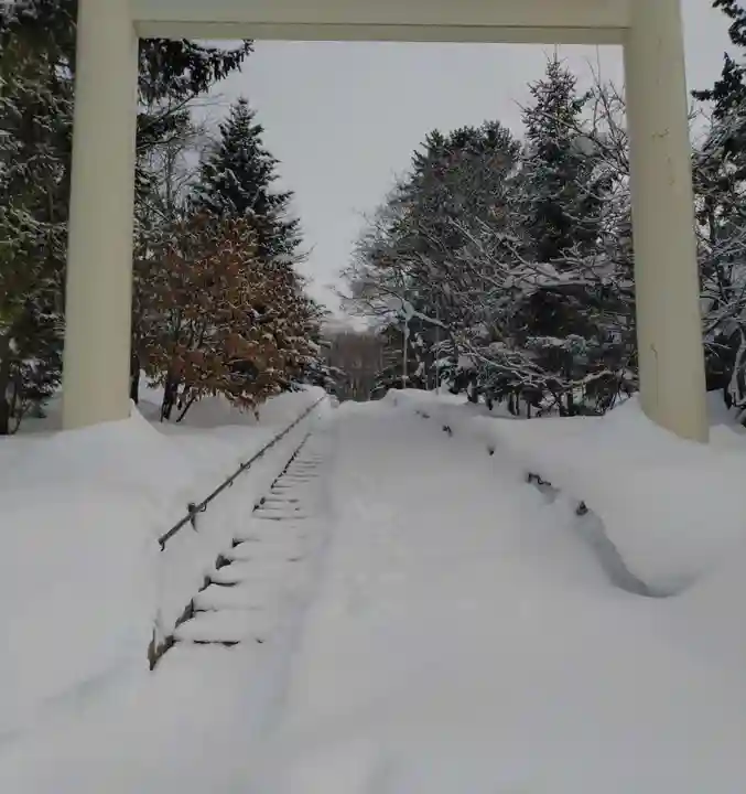 愛別神社の鳥居