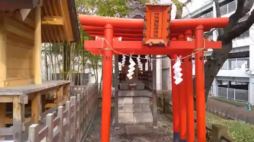 金岡八幡宮の鳥居