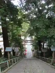 大國魂神社の庭園