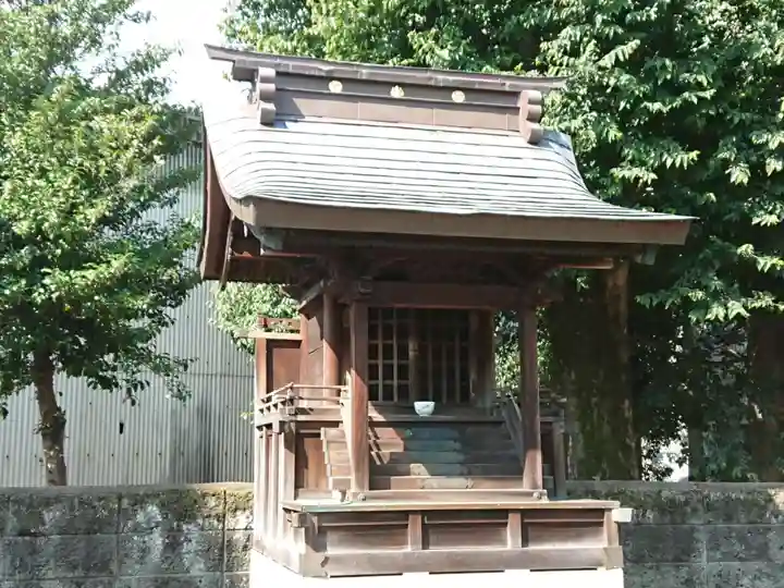 諏訪神社の本殿・本堂
