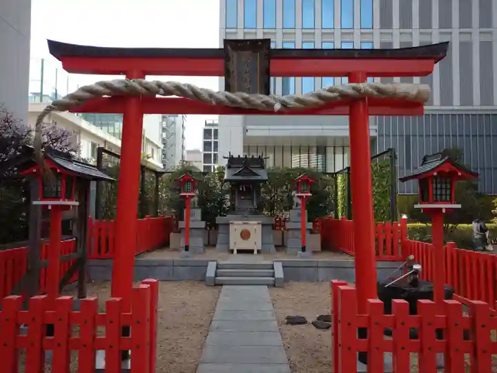みなと稲荷神社の鳥居
