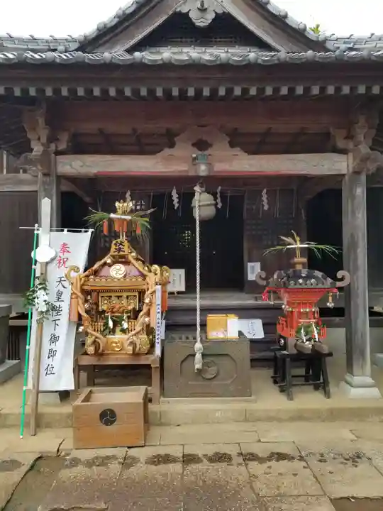 伏木香取神社のお祭り