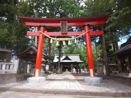 小室浅間神社の鳥居