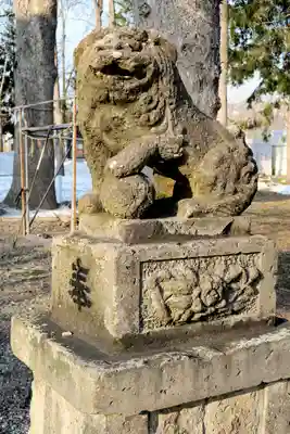 幌加内神社の狛犬