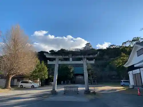 館山神社の鳥居