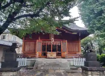 田端八幡神社の本殿・本堂
