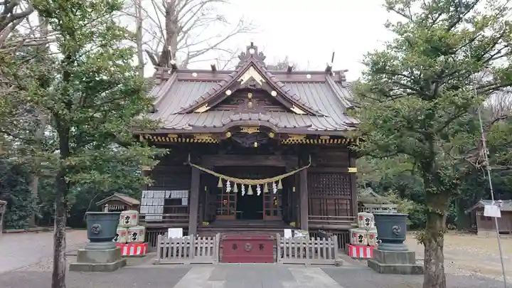 玉敷神社の本殿・本堂