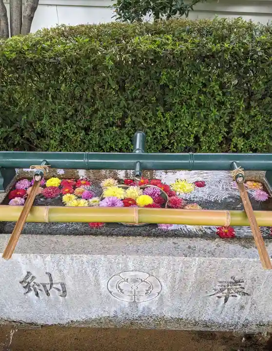 伊和志津神社の手水舎