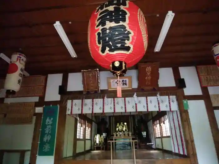 小樽稲荷神社の本殿
