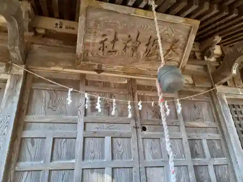 巻堀神社の本殿・本堂