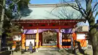 葛飾八幡宮の山門・神門