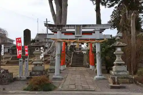 多田野本神社の鳥居