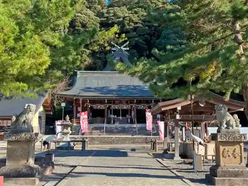 石見国一宮　物部神社の本殿