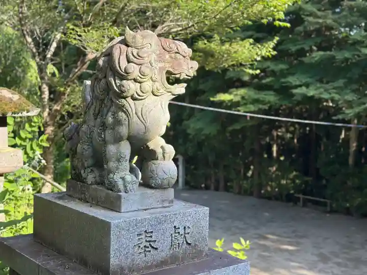 志波彦神社・鹽竈神社の狛犬