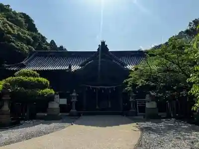 早吸日女神社の本殿