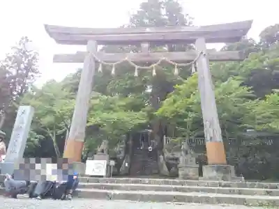 戸隠神社中社の鳥居