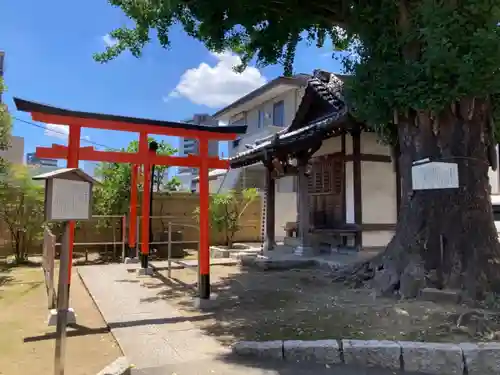 稼穡稲荷社の鳥居