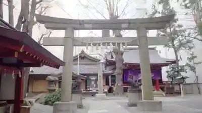 日本橋日枝神社の鳥居